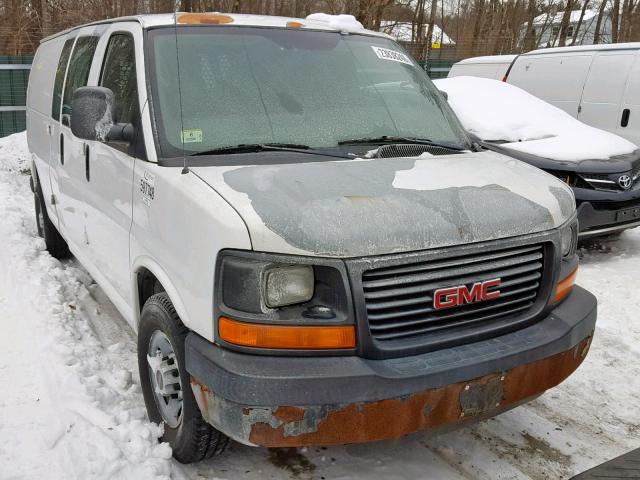 1GTHG39V271134625 - 2007 GMC SAVANA G35 WHITE photo 1