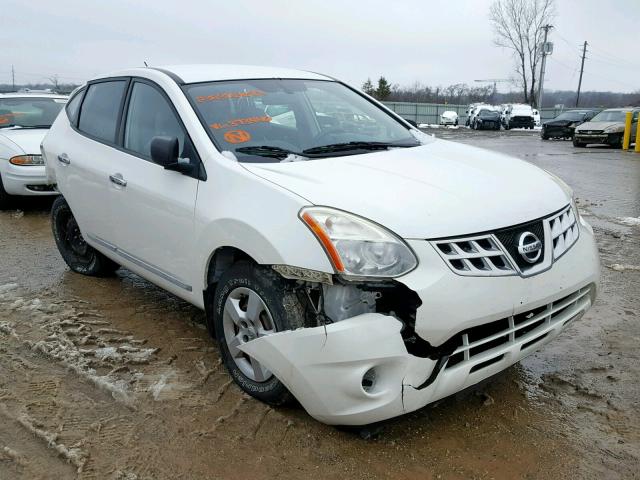 JN8AS5MV6CW373440 - 2012 NISSAN ROGUE S WHITE photo 1