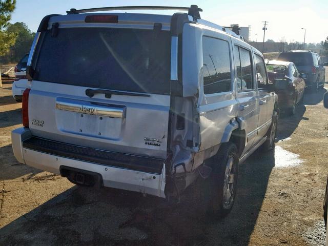 1J8HG58236C363961 - 2006 JEEP COMMANDER 银色 照片 4