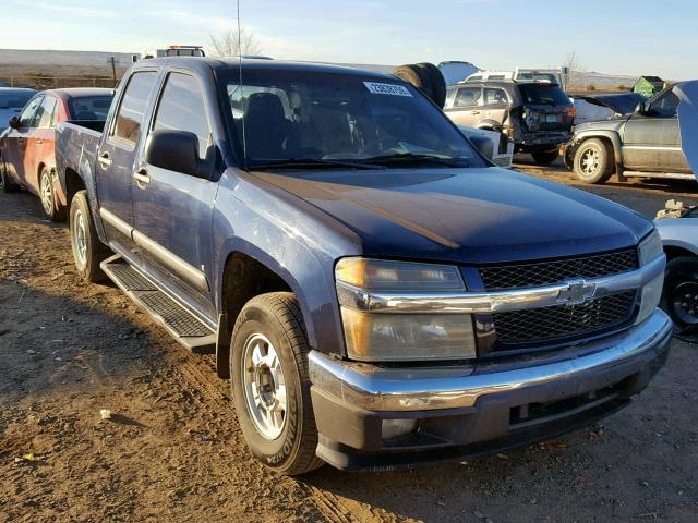 1GCCS13E778239268 - 2007 CHEVROLET COLORADO BLUE photo 1