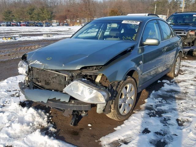 WVWTH63B93P433740 - 2003 VOLKSWAGEN PASSAT GLX 绿色 照片 2