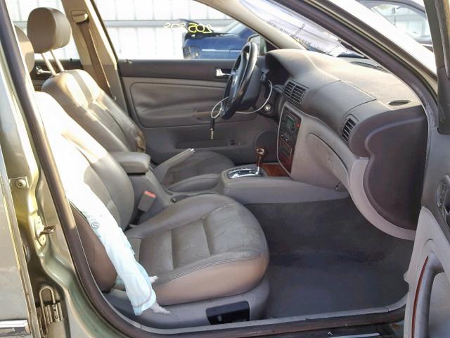 WVWTH63B93P433740 - 2003 VOLKSWAGEN PASSAT GLX 绿色 照片 5