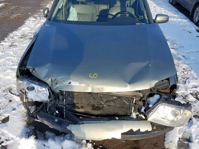 WVWTH63B93P433740 - 2003 VOLKSWAGEN PASSAT GLX 绿色 照片 7