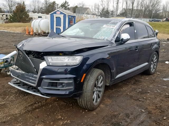 WA1VAAF79JD004453 - 2018 AUDI Q7 PRESTIG WHITE photo 2