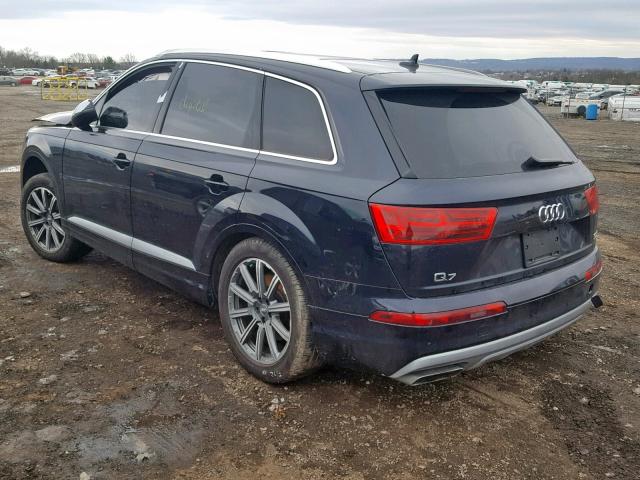 WA1VAAF79JD004453 - 2018 AUDI Q7 PRESTIG WHITE photo 3