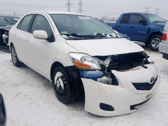 JTDBT903191351165 - 2009 TOYOTA YARIS WHITE photo 1