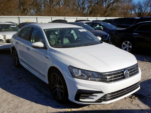 1VWDT7A38HC037590 - 2017 VOLKSWAGEN PASSAT R-L WHITE photo 1