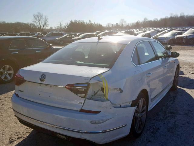 1VWDT7A38HC037590 - 2017 VOLKSWAGEN PASSAT R-L WHITE photo 4