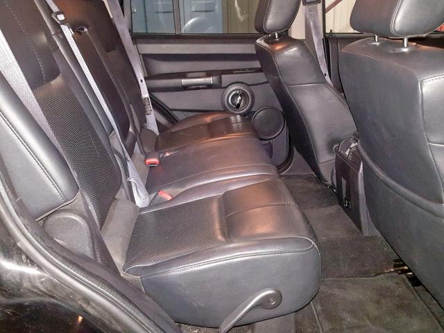 1J8HG58N38C154040 - 2008 JEEP COMMANDER BLACK photo 6