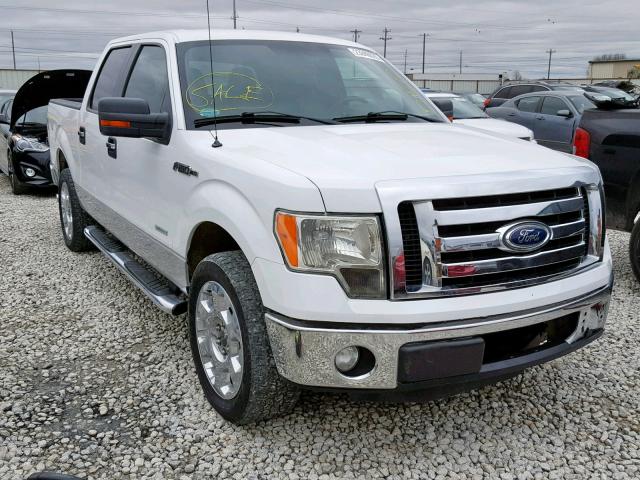 1FTFW1CTXBFC20069 - 2011 FORD F150 SUPER WHITE photo 1