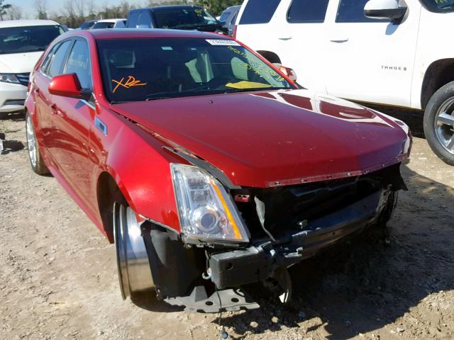 1G6DH8E30E0167397 - 2014 CADILLAC CTS PREMIU RED photo 1