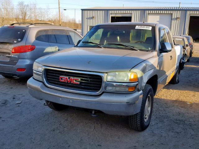 2GTEK19T021124764 - 2002 GMC NEW SIERRA TAN photo 2