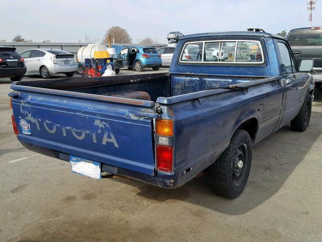 JT4RN44S8B0048179 - 1981 TOYOTA PICKUP / C BLUE photo 4