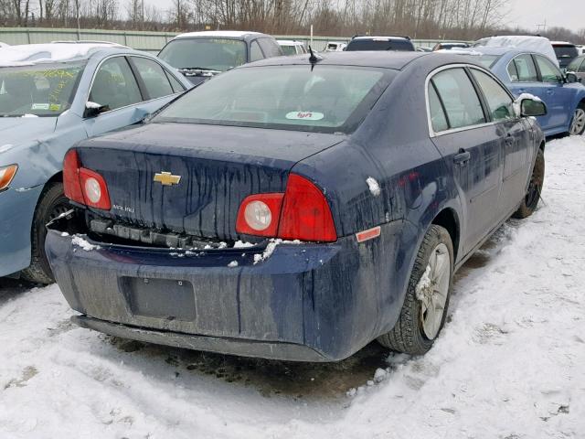 1G1ZB5E13BF369508 - 2011 CHEVROLET MALIBU LS BLUE photo 4