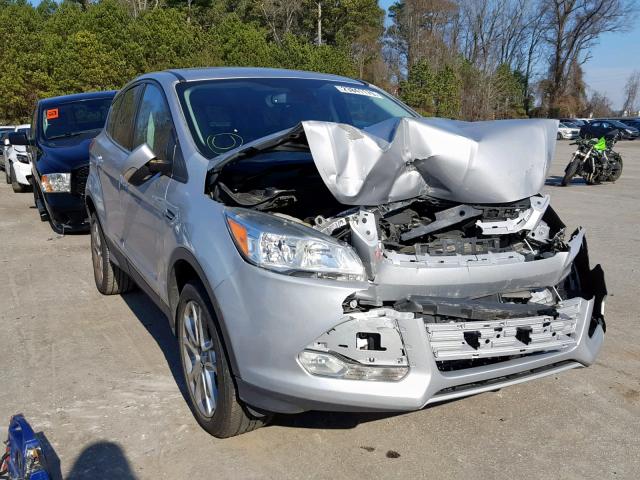 1FMCU9H97DUC87551 - 2013 FORD ESCAPE SEL SILVER photo 1