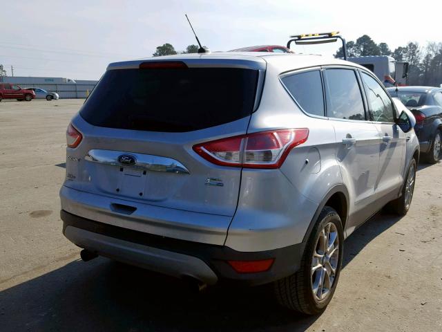 1FMCU9H97DUC87551 - 2013 FORD ESCAPE SEL SILVER photo 4