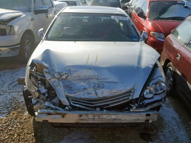 JTHBA30G240006701 - 2004 LEXUS ES 330 SILVER photo 7