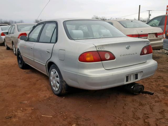 2T1BR12E92C539724 - 2002 TOYOTA COROLLA CE BEIGE photo 3