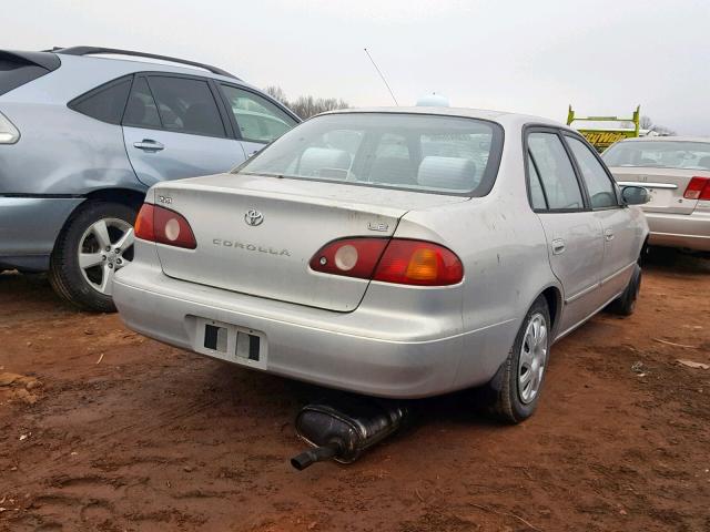 2T1BR12E92C539724 - 2002 TOYOTA COROLLA CE BEIGE photo 4