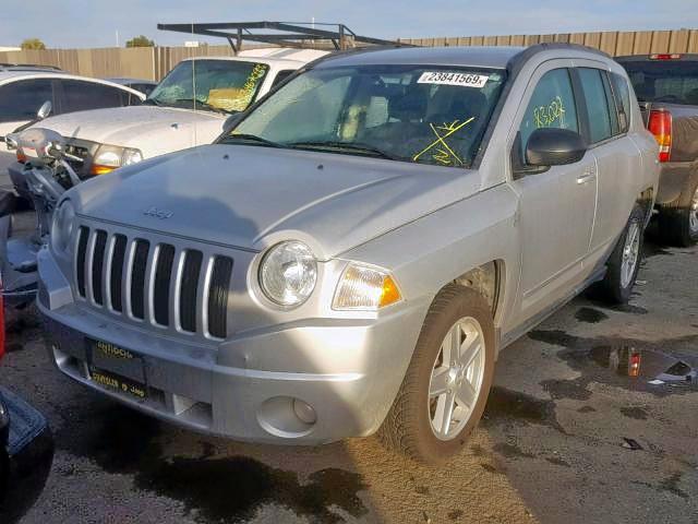 1J4NT4FB4AD633554 - 2010 JEEP COMPASS SP SILVER photo 2
