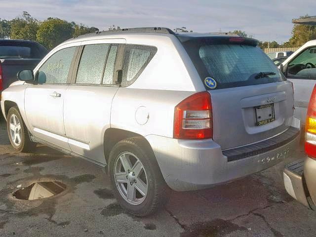 1J4NT4FB4AD633554 - 2010 JEEP COMPASS SP SILVER photo 3