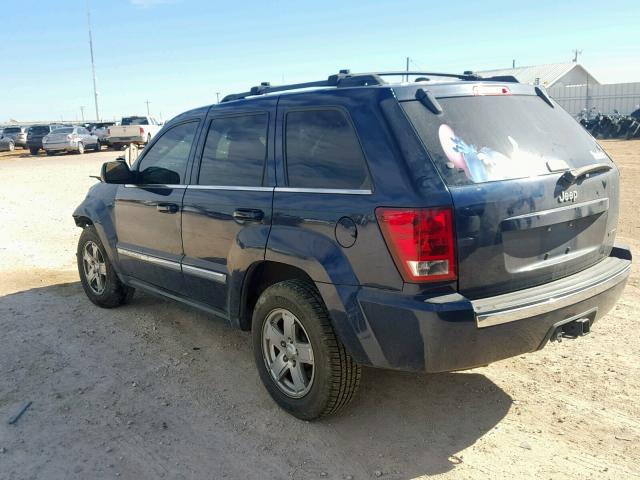 1J4HS58N05C731554 - 2005 JEEP GRAND CHER BLUE photo 3