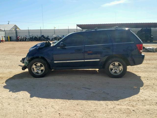 1J4HS58N05C731554 - 2005 JEEP GRAND CHER BLUE photo 9