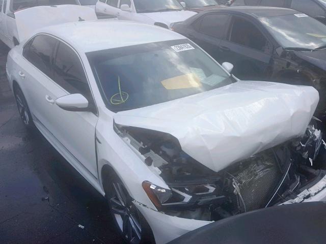 1VWDT7A33HC030871 - 2017 VOLKSWAGEN PASSAT R-L WHITE photo 1