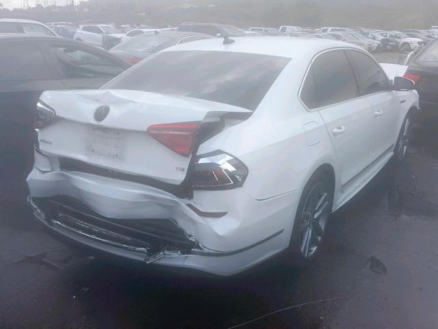 1VWDT7A33HC030871 - 2017 VOLKSWAGEN PASSAT R-L WHITE photo 4