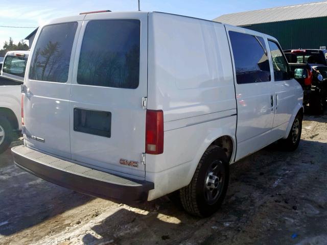 1GTDL19X54B506304 - 2004 GMC SAFARI XT WHITE photo 4