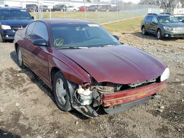 2G1WX12K3Y9328663 - 2000 CHEVROLET MONTE CARL RED photo 1