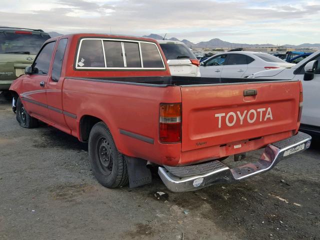 JT4RN93P4N5053851 - 1992 TOYOTA PICKUP 1/2 RED photo 3