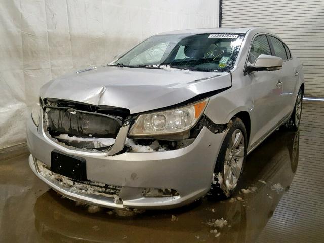 1G4GE5EV9AF247478 - 2010 BUICK LACROSSE C SILVER photo 2