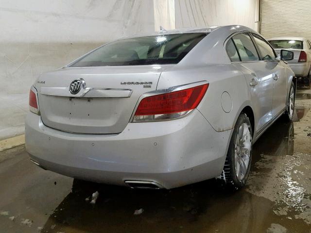 1G4GE5EV9AF247478 - 2010 BUICK LACROSSE C SILVER photo 4