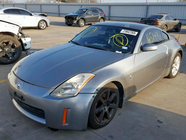 JN1AZ34E23T009967 - 2003 NISSAN 350Z COUPE SILVER photo 2