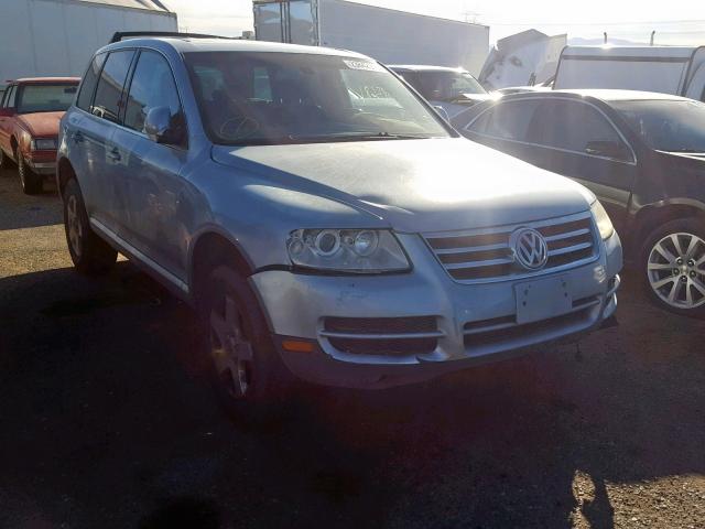 WVGBC77L34D056257 - 2004 VOLKSWAGEN TOUAREG 3. SILVER photo 1