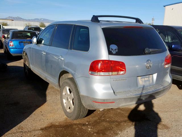 WVGBC77L34D056257 - 2004 VOLKSWAGEN TOUAREG 3. SILVER photo 3