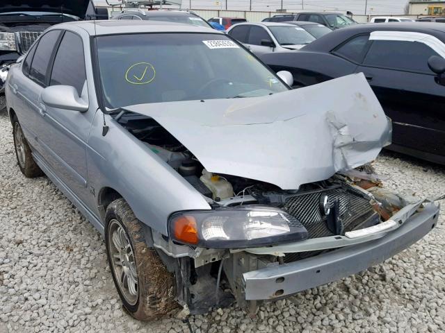 3N1AB51A73L734597 - 2003 NISSAN SENTRA SE- SILVER photo 1