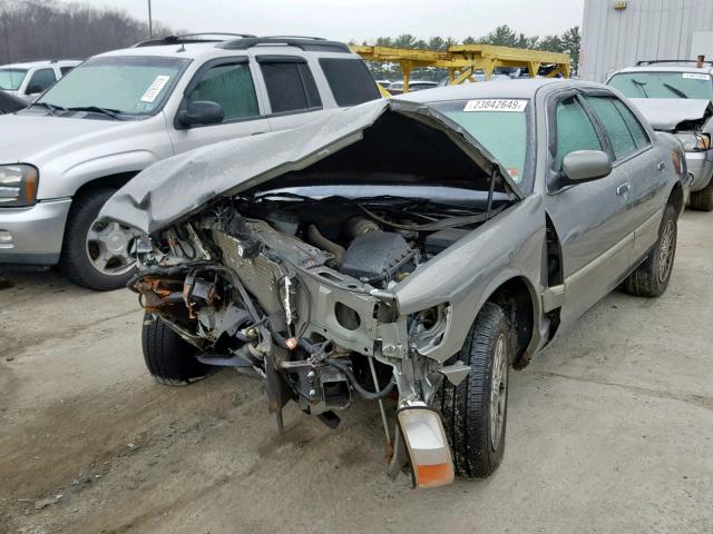 2MEFM74W0YX689524 - 2000 MERCURY GRAND MARQ GRAY photo 2