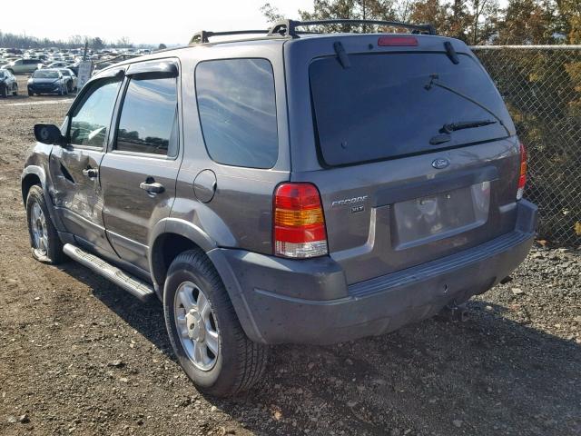 1FMYU04152KD65996 - 2002 FORD ESCAPE XLT GRAY photo 3