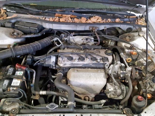 1HGCG66842A003328 - 2002 HONDA ACCORD EX SILVER photo 7