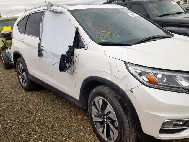 5J6RM3H98GL028809 - 2016 HONDA CR-V TOURI WHITE photo 9