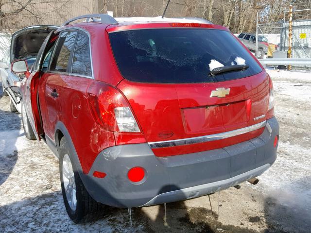3GNAL2EK0DS551536 - 2013 CHEVROLET CAPTIVA LS 栗色 照片 3