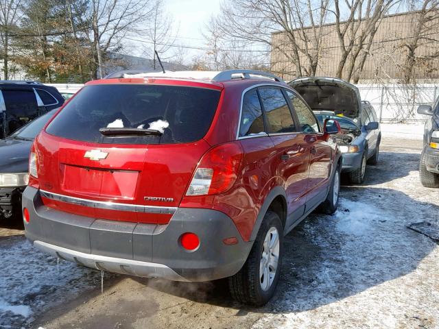 3GNAL2EK0DS551536 - 2013 CHEVROLET CAPTIVA LS 栗色 照片 4