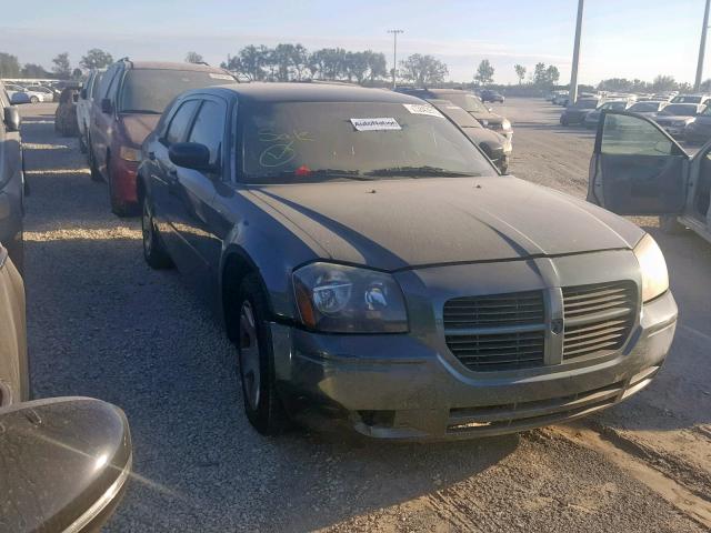 2D4FV47T96H157021 - 2006 DODGE MAGNUM SE GREEN photo 1