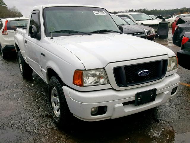 1FTYR10U14PB56207 - 2004 FORD RANGER WHITE photo 1