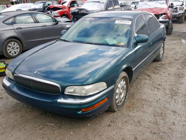 1G4CW52K7W4602639 - 1998 BUICK PARK AVENU GREEN photo 2