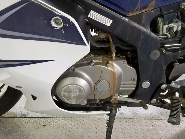 VTTGM51A162100075 - 2006 SUZUKI GS500 FK TWO TONE photo 12