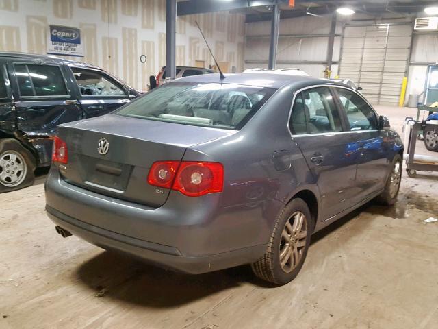 3VWEF71K37M147124 - 2007 VOLKSWAGEN JETTA WOLF GRAY photo 4