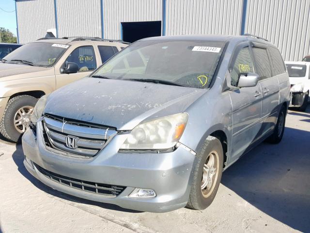 5FNRL388X7B053830 - 2007 HONDA ODYSSEY TO GRAY photo 2